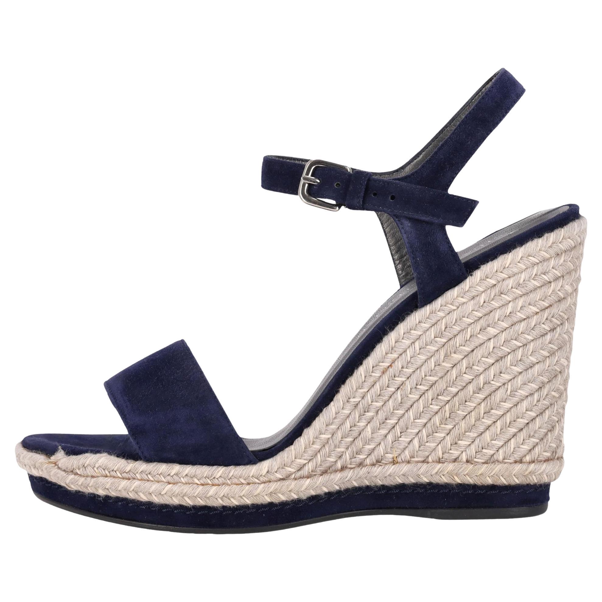 Stuart Weitzman
Teddi
Suede Espadrille Wedge Sandals