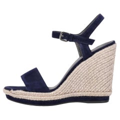 Stuart Weitzman 
Teddi
 Suede Espadrille Wedge Sandals