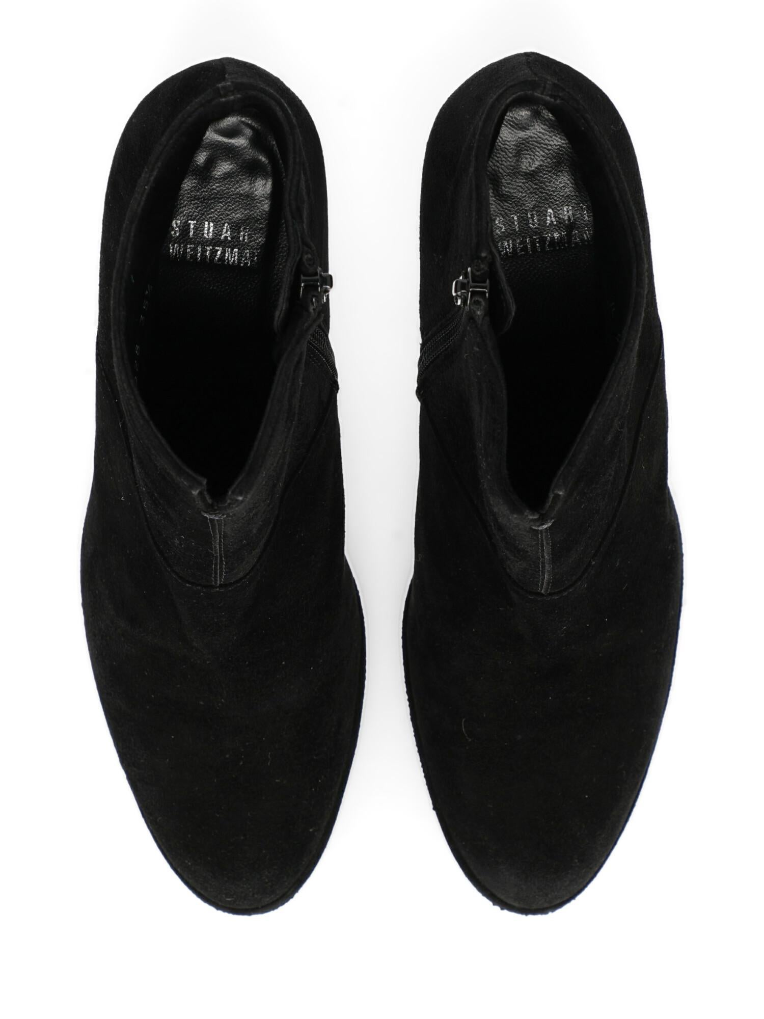 Stuart Weitzman Woman Ankle boots Black EU 35.5 For Sale 1