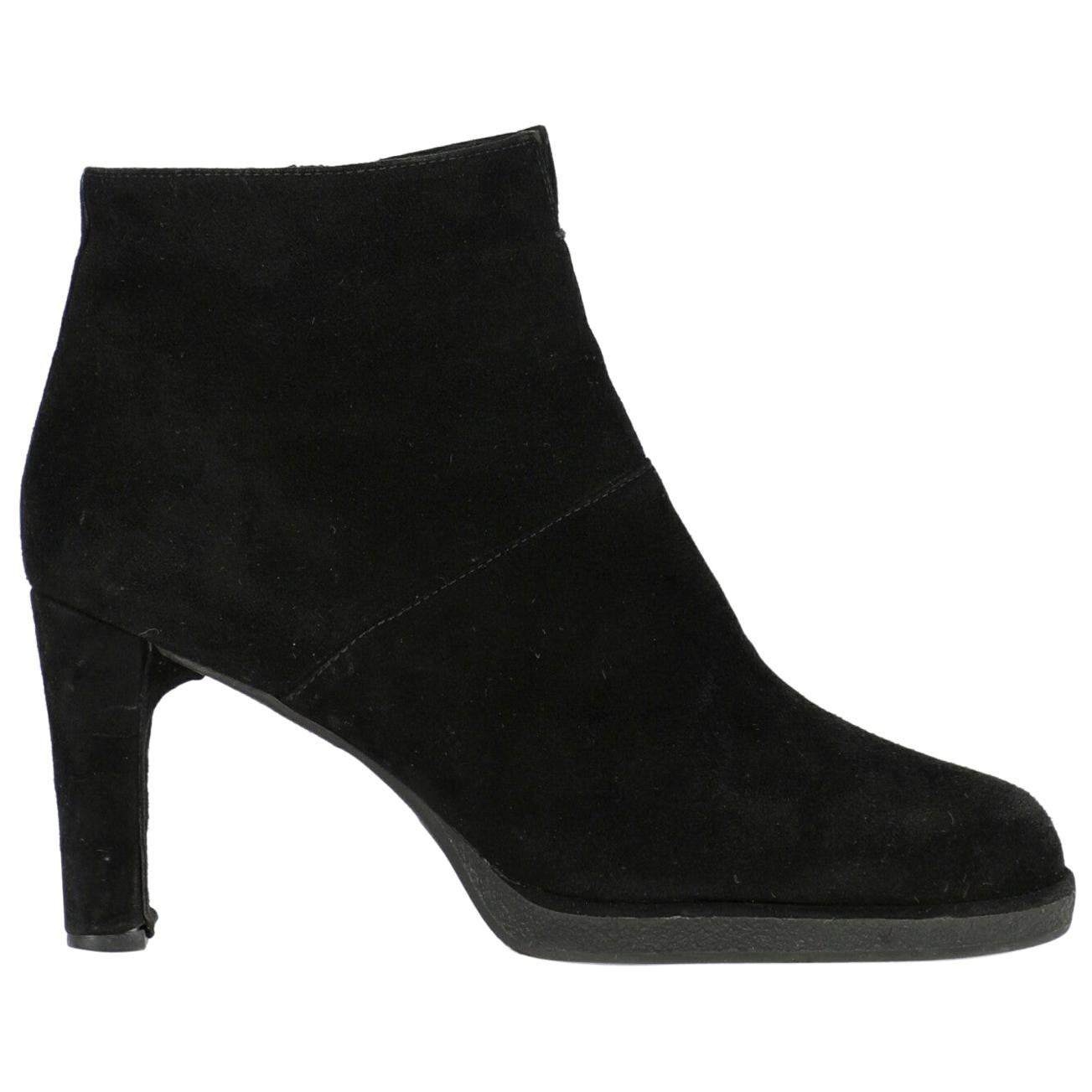 Stuart Weitzman Woman Ankle boots Black EU 35.5 For Sale