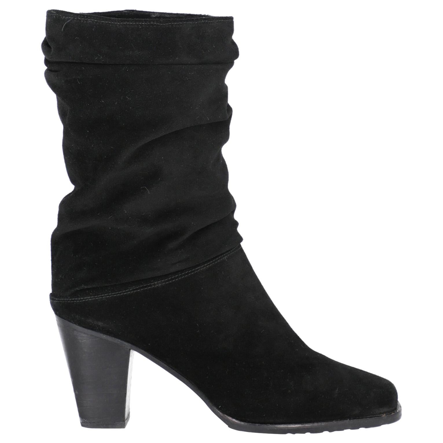 Stuart Weitzman Woman Ankle boots Black EU 36 For Sale