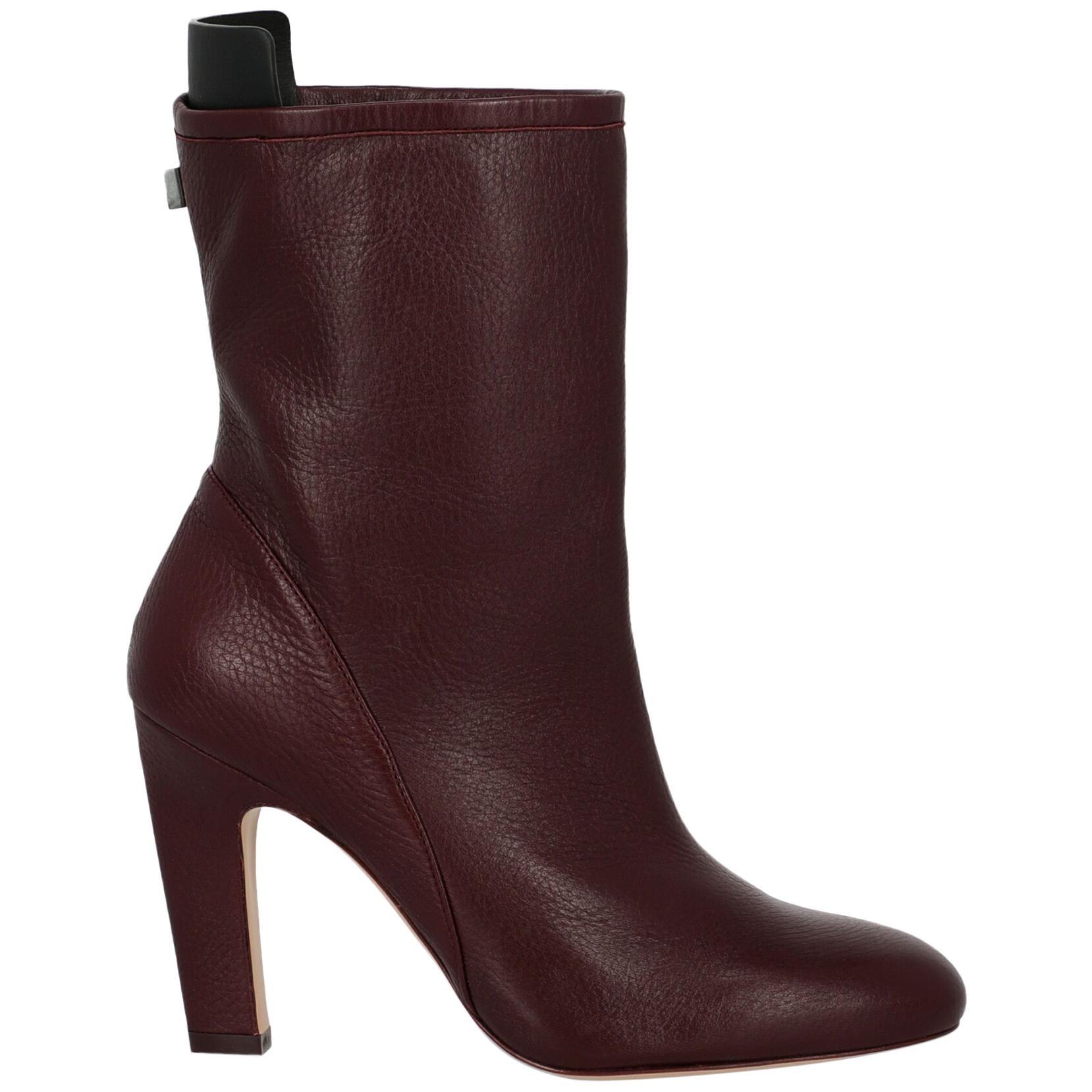 stuart weitzman burgundy boots
