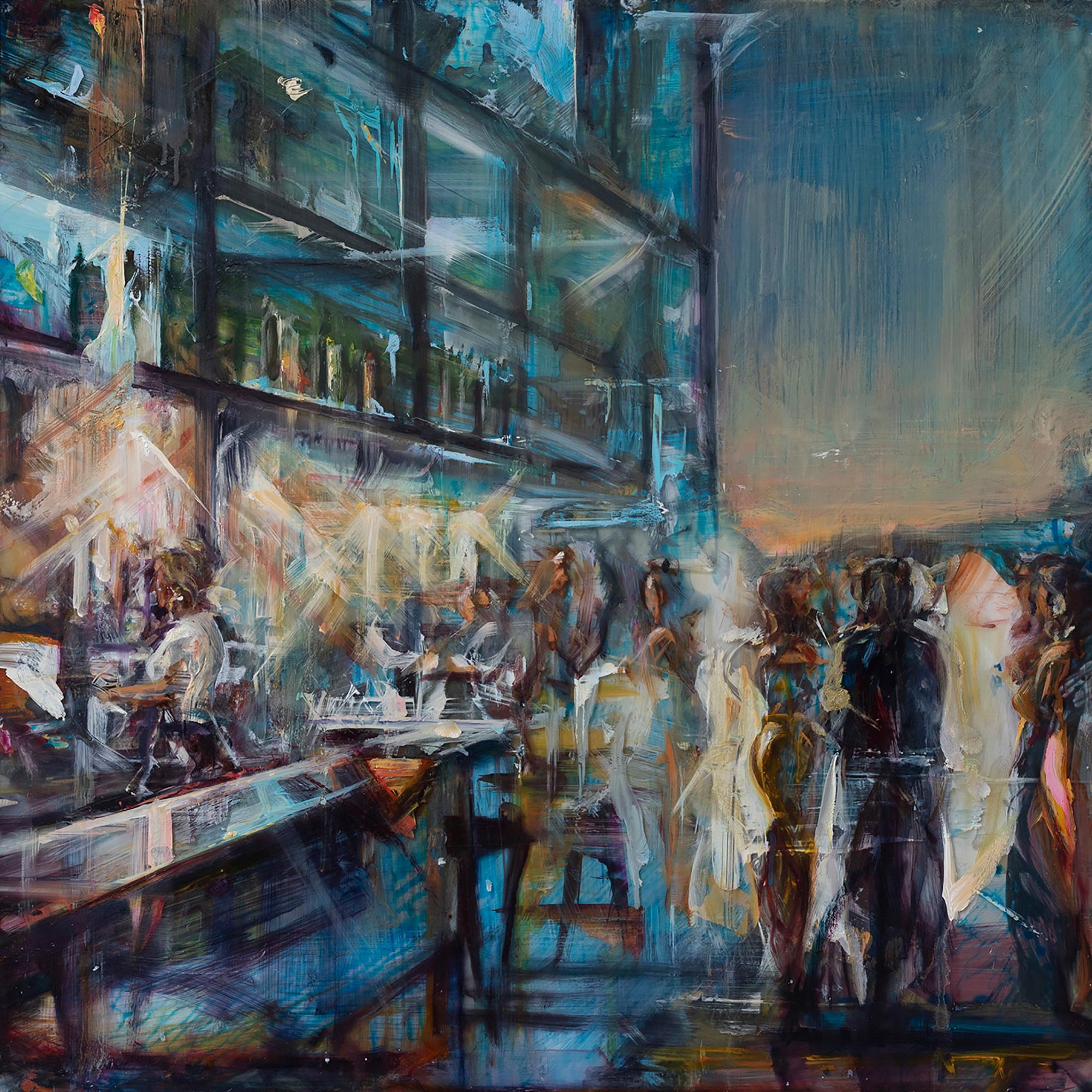 Stuart Yankell Figurative Painting - Evening Brilliance