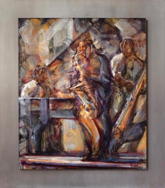 Trio Cut Loose - Mounted on Metal