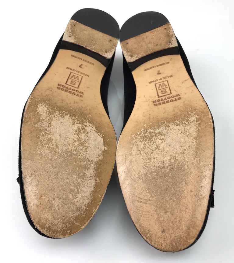 black velvet ballerina flats