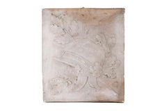 Stucco Low-Relief-Figur der Victory Allegory, gestempelt Samuel Lucchesi