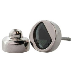 Stud Earring (0.2 CT, Blue Diamond Slab, PA+BDIA)