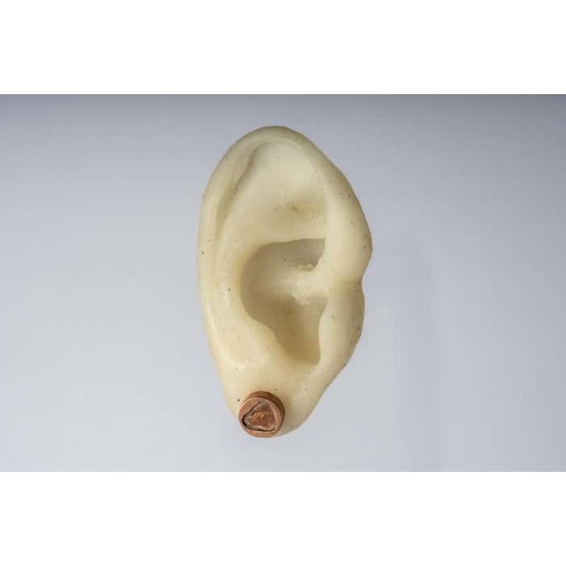 Women's or Men's Stud Earring (0.4 CT, Diamond Slab, AMA+DIA) For Sale
