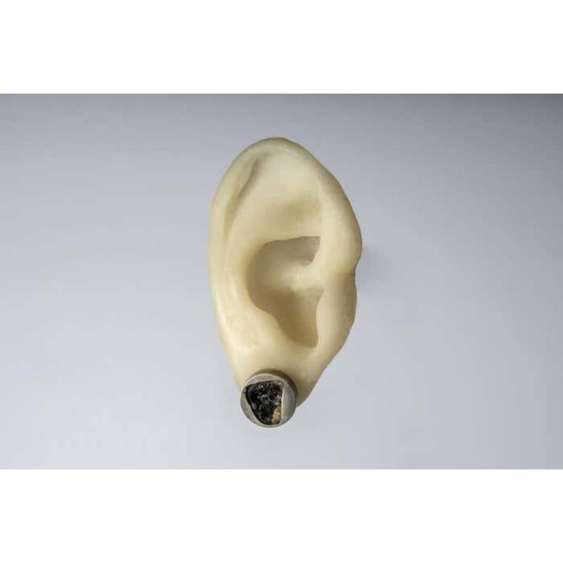 Clous d'oreilles 0.8 carat, dalle de diamants, DA+DIA) Unisexe en vente