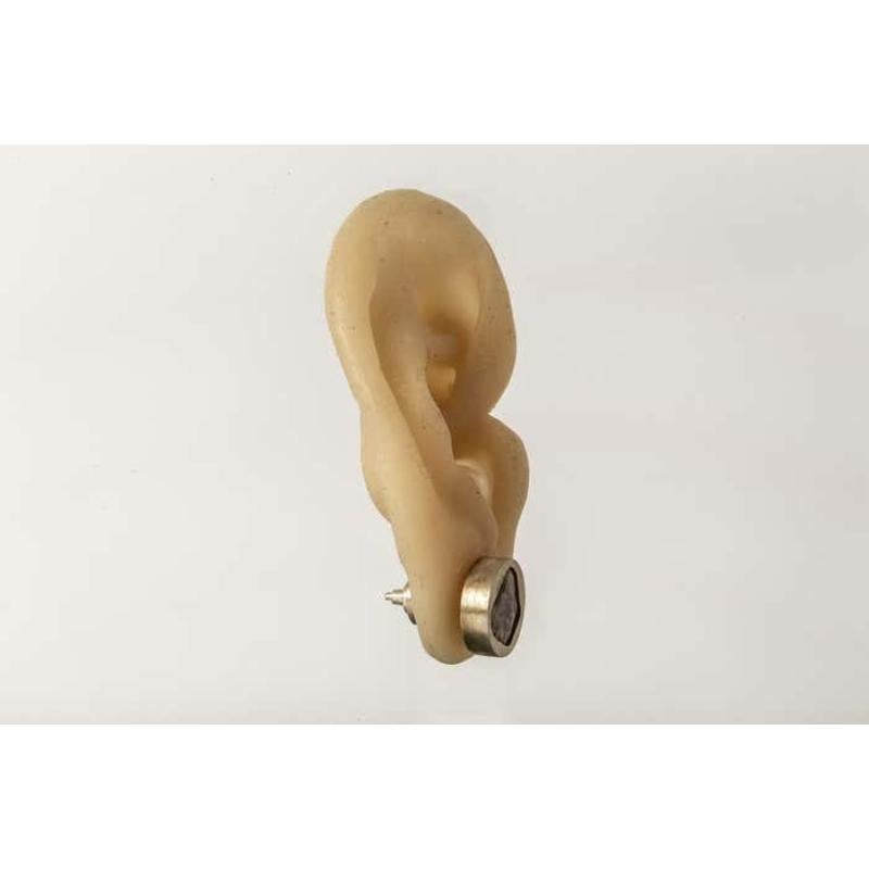 Stud Earring (0.8 CT, Diamond Slab, MA+DIA) For Sale 2
