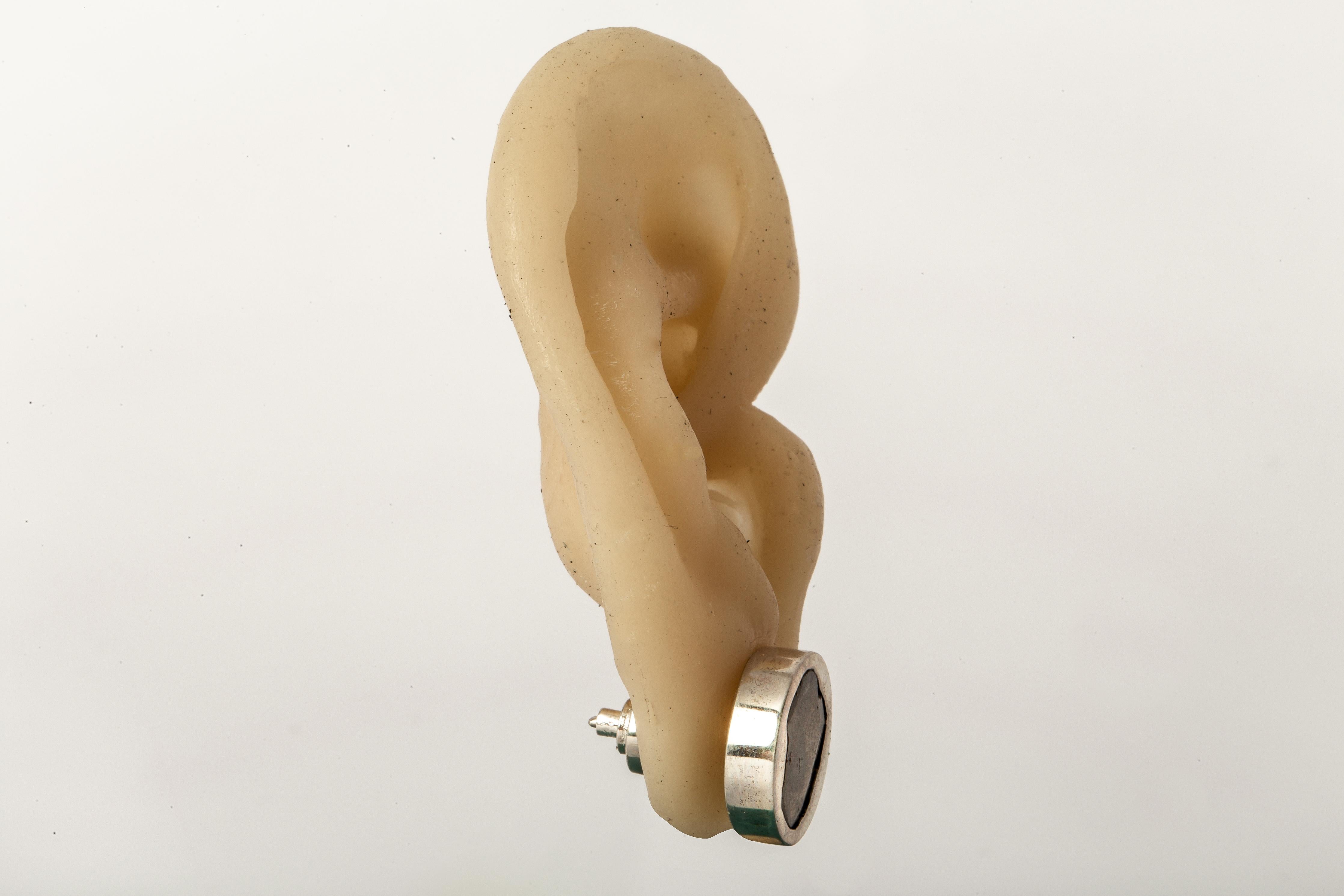 Stud Earring (1.0 CT, Diamond Slab, PA+DIA) For Sale 2