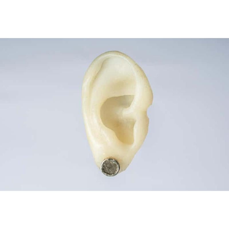 Women's or Men's Stud Earring (Fuse, 0.4 CT, Diamond Slab, DA10KW+DIA) For Sale