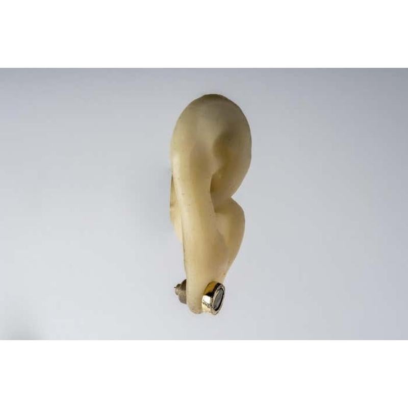 Stud Earring (Fuse, 0.4 CT, Diamond Slab, DA18K+DIA) For Sale 1