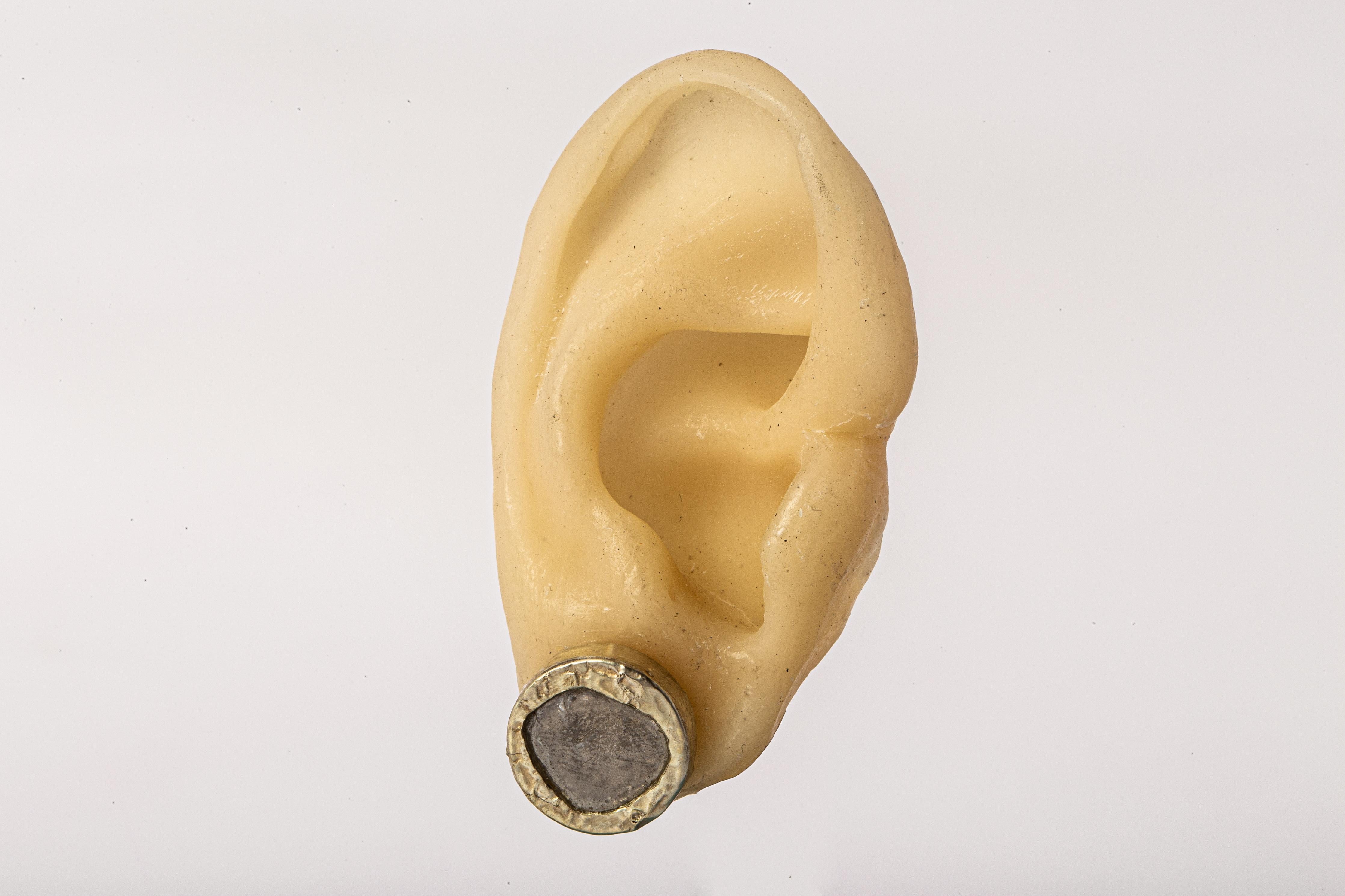 Stud Earring (Fuse, 1.0 CT, Diamond Slab, DA10KW+DIA) For Sale 2