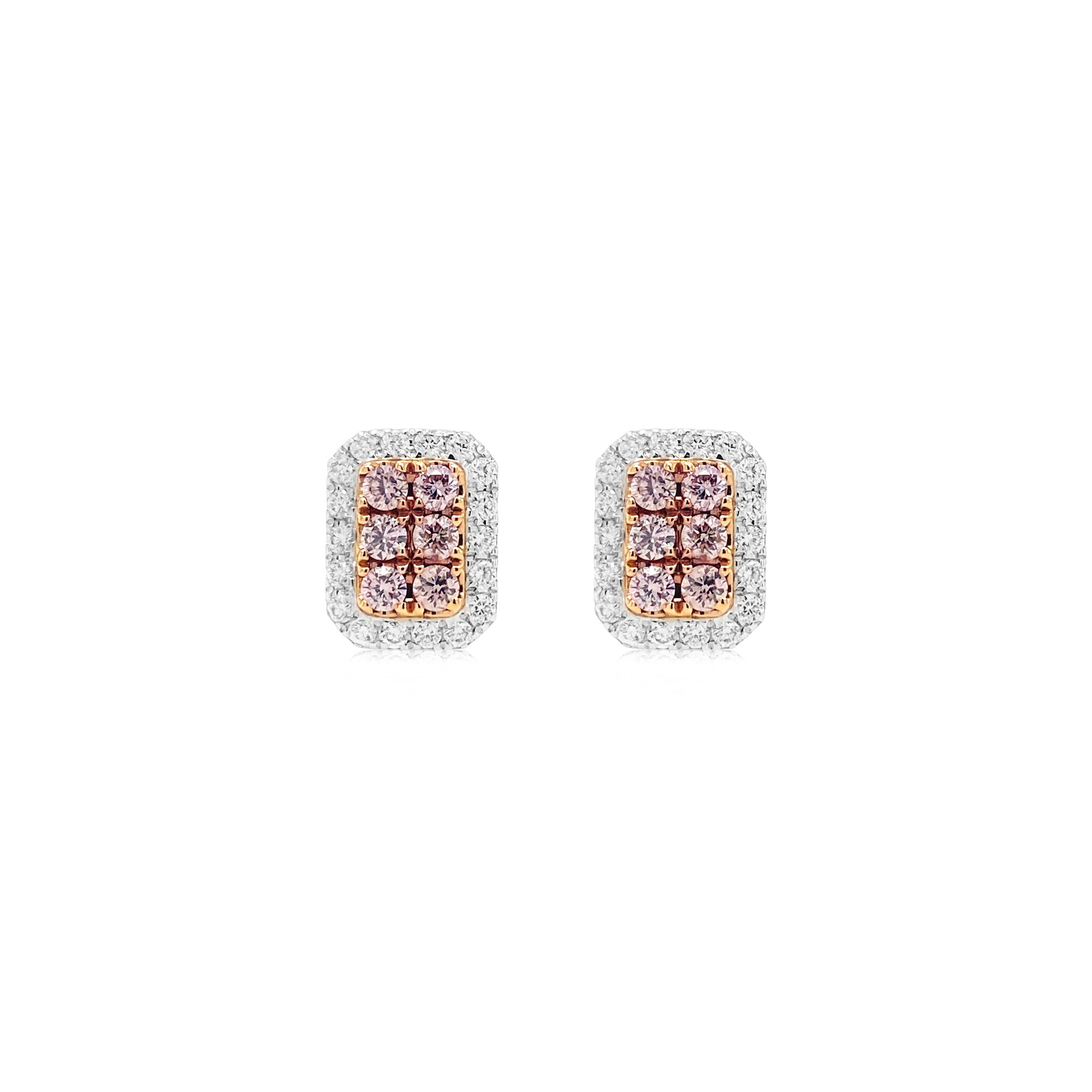 These beautiful earrings are made with rare Pink diamonds, embellished with white diamonds and crafted in 18K white gold 


Made in PT900/K18PG
Pink diamonds- 0.30 ct
White diamonds- 0.24 ct


HYT Jewelry is a privately owned company headquartered
