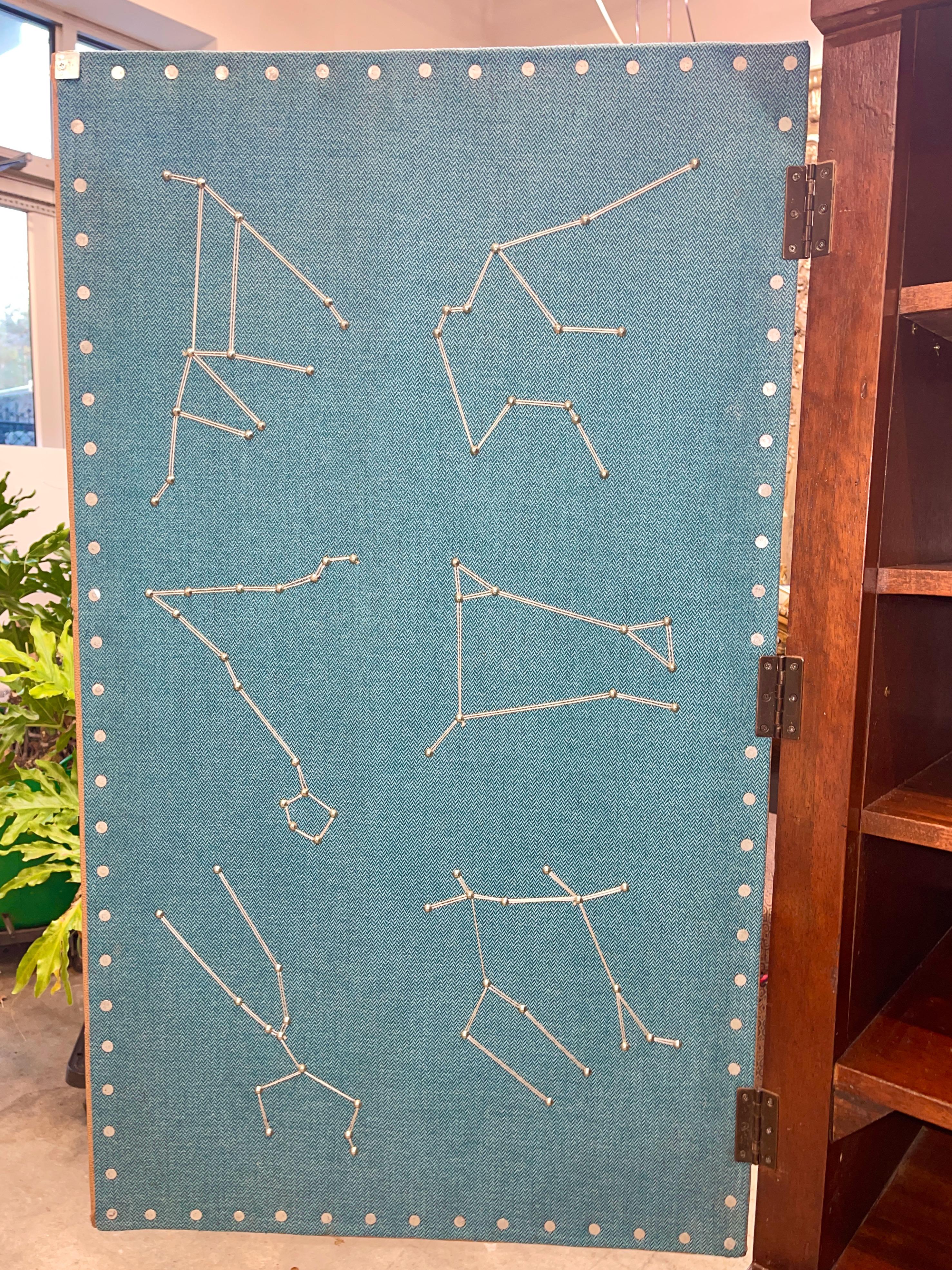 Studded Leather Bar Cabinet After Otto Schulz 1