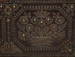 Profusely Studded Royal Leather Trunk