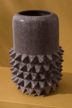 Studded Man O' War Stoneware Vessel by LGS Studio