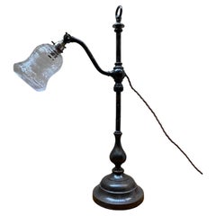 Antique Student Lamp by the General Electric Company of Great Britain, Circa 1900