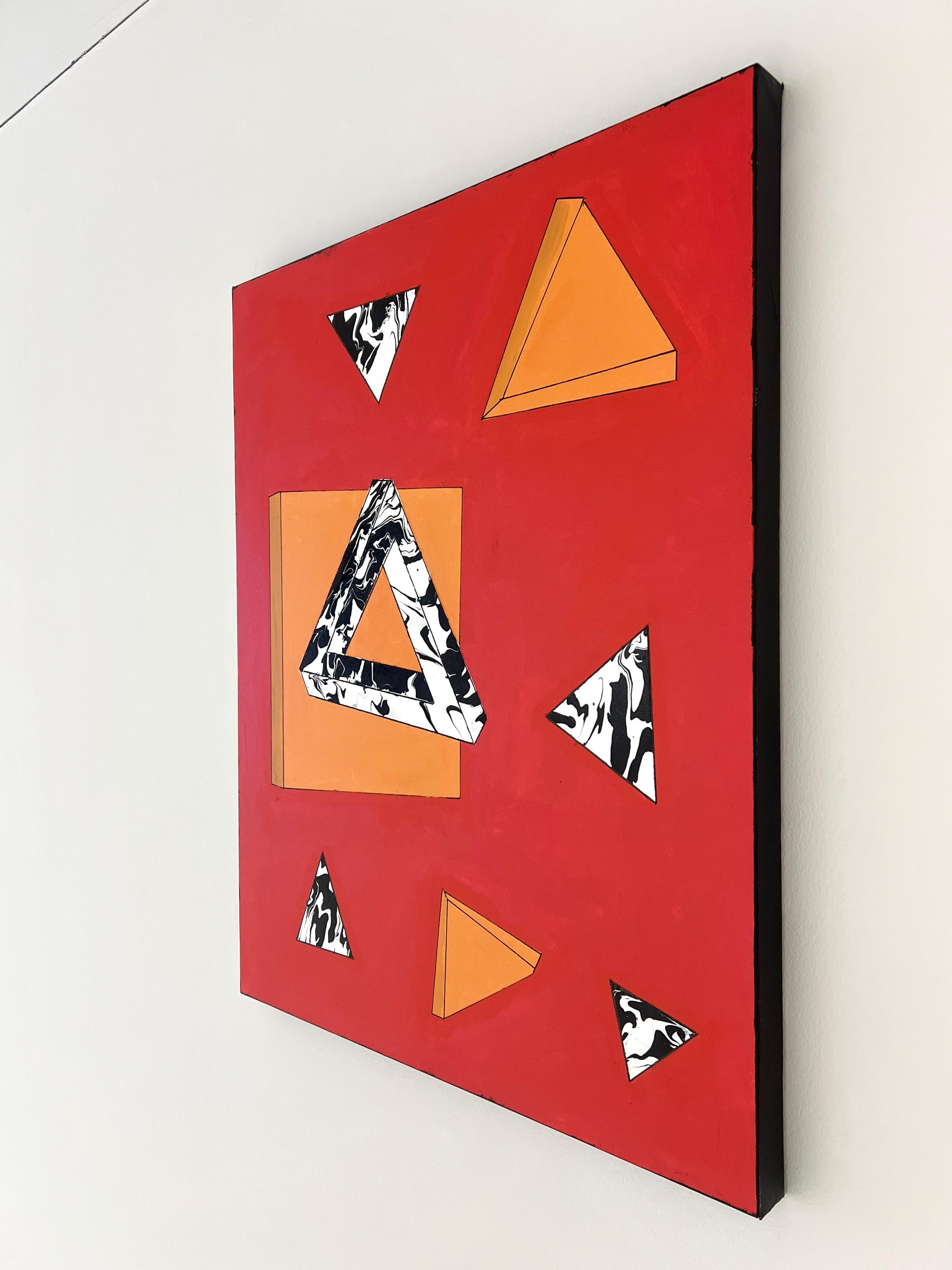 'Studio 13' Acrylic on Canvas. Contemporary artwork by Randy Richard Morales, 2025.