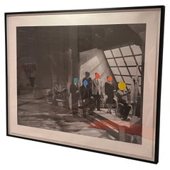 “Studio, 1988” by Baldessari, Framed Original Print, 20th Century