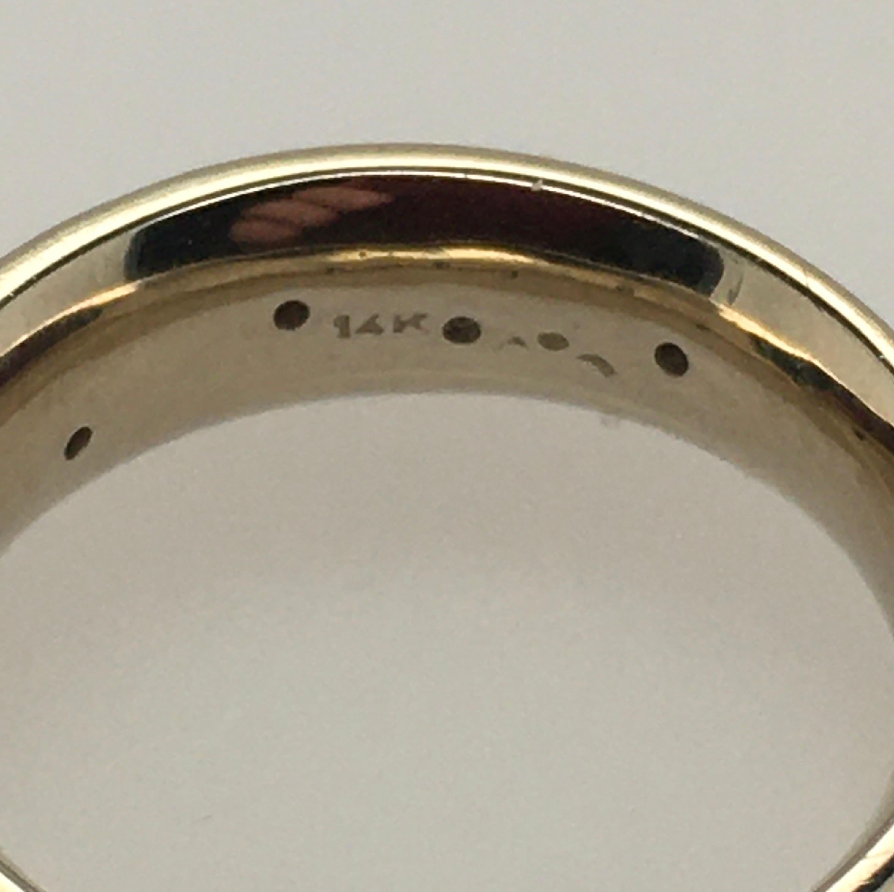 Studio 311 Narrow Starry Nite 14k WG Band with Ten .10TW Diamonds, 1.5mm Borders For Sale 2