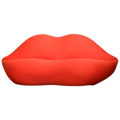 Gufram Vintage Bocca Lips Sofa by Studio 65 