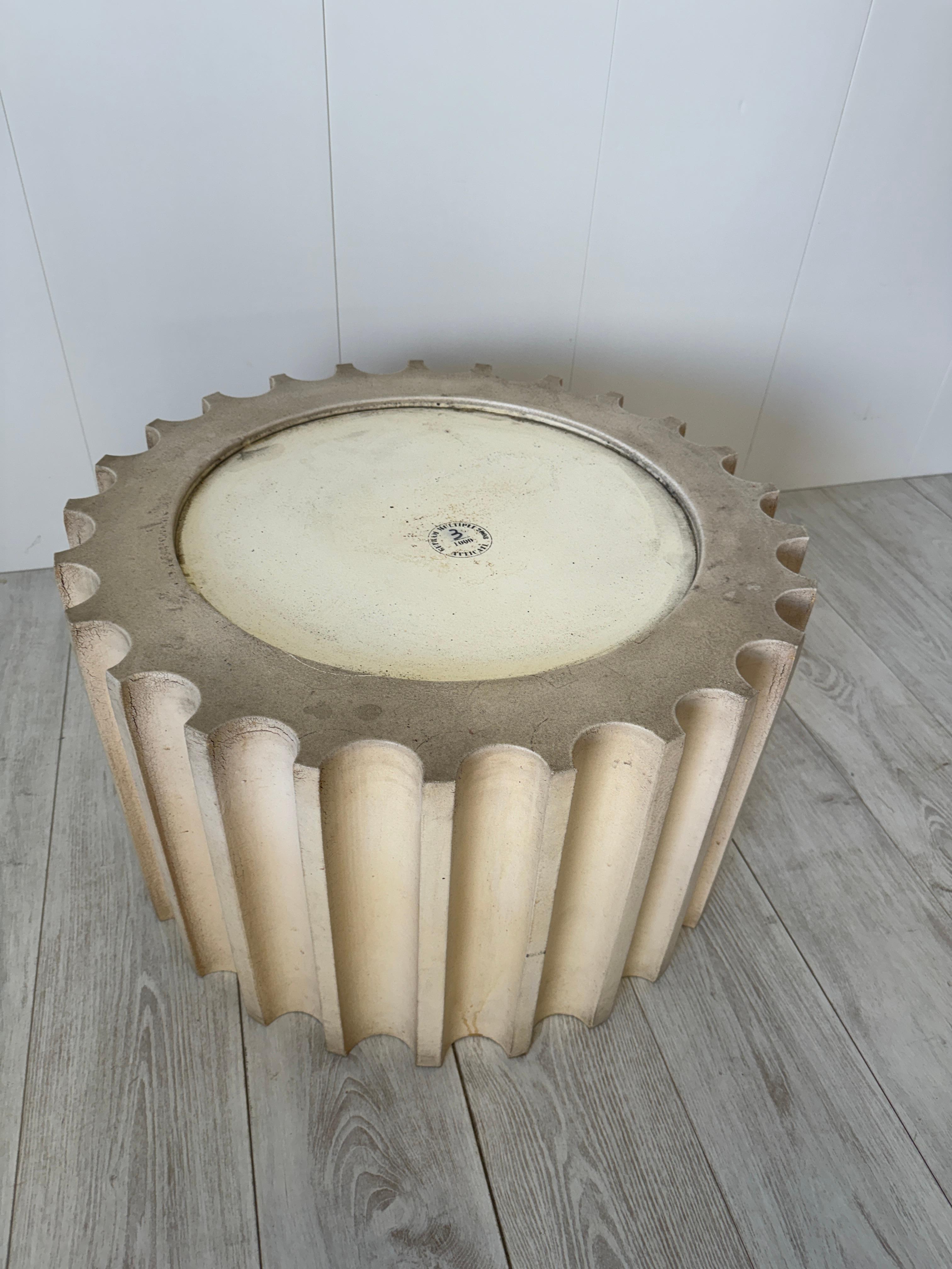 Studio 65, table d'appoint Attica TL, prod. Gufram, 2008, édition limitée ex. 3/1000 en vente 8
