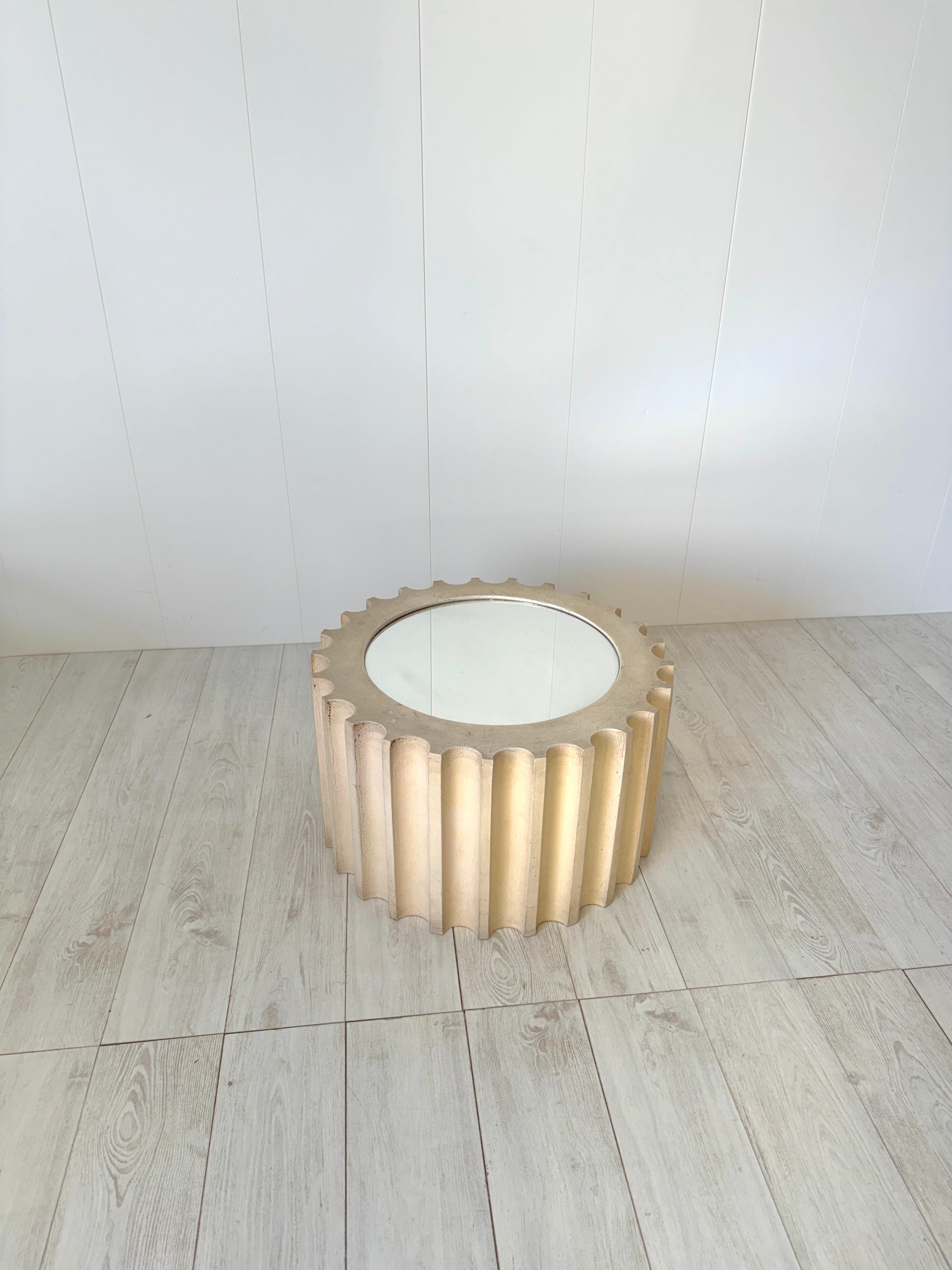 Postmoderne Studio 65, table d'appoint Attica TL, prod. Gufram, 2008, édition limitée ex. 3/1000 en vente