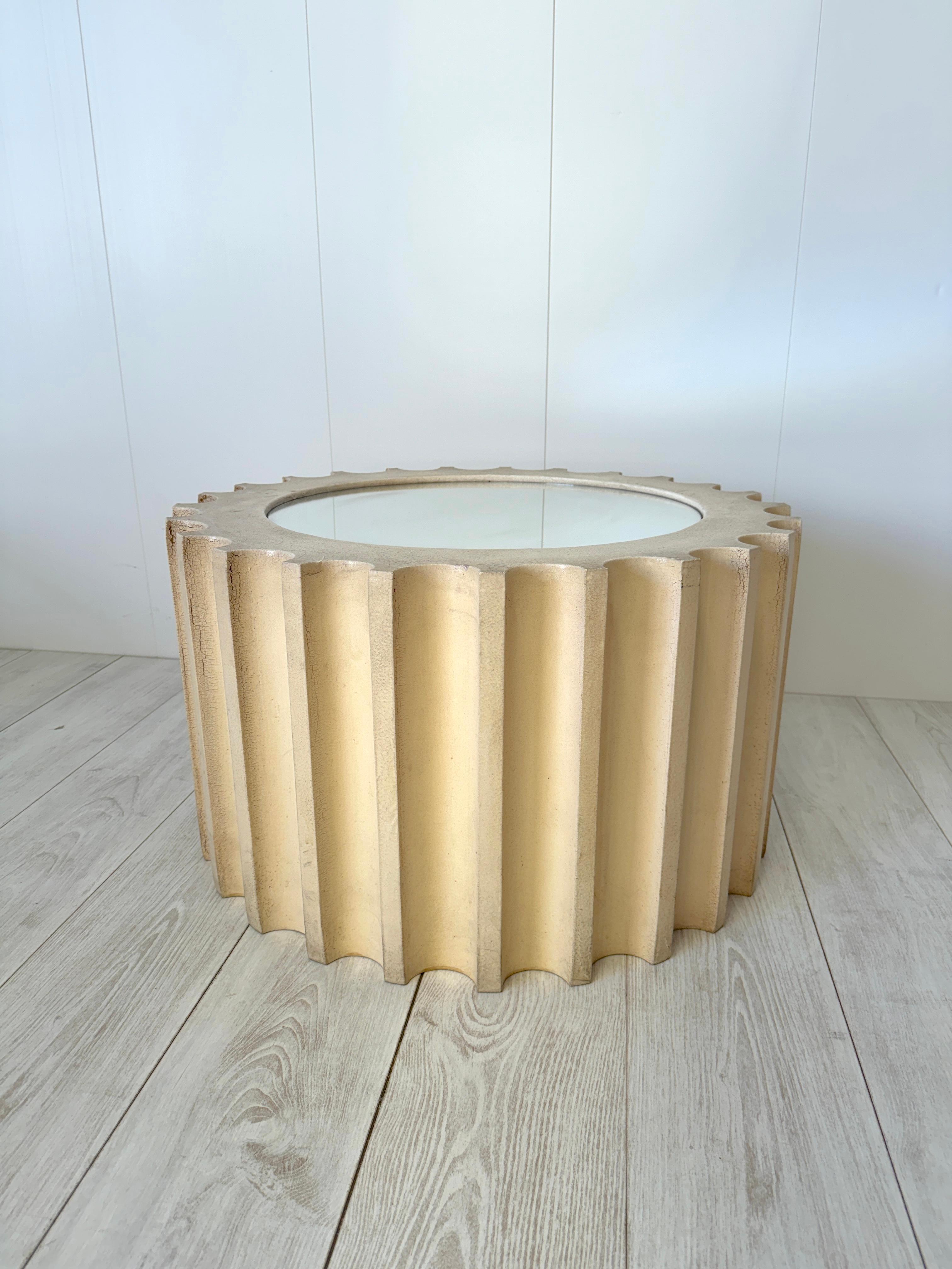 Miroir Studio 65, table d'appoint Attica TL, prod. Gufram, 2008, édition limitée ex. 3/1000 en vente