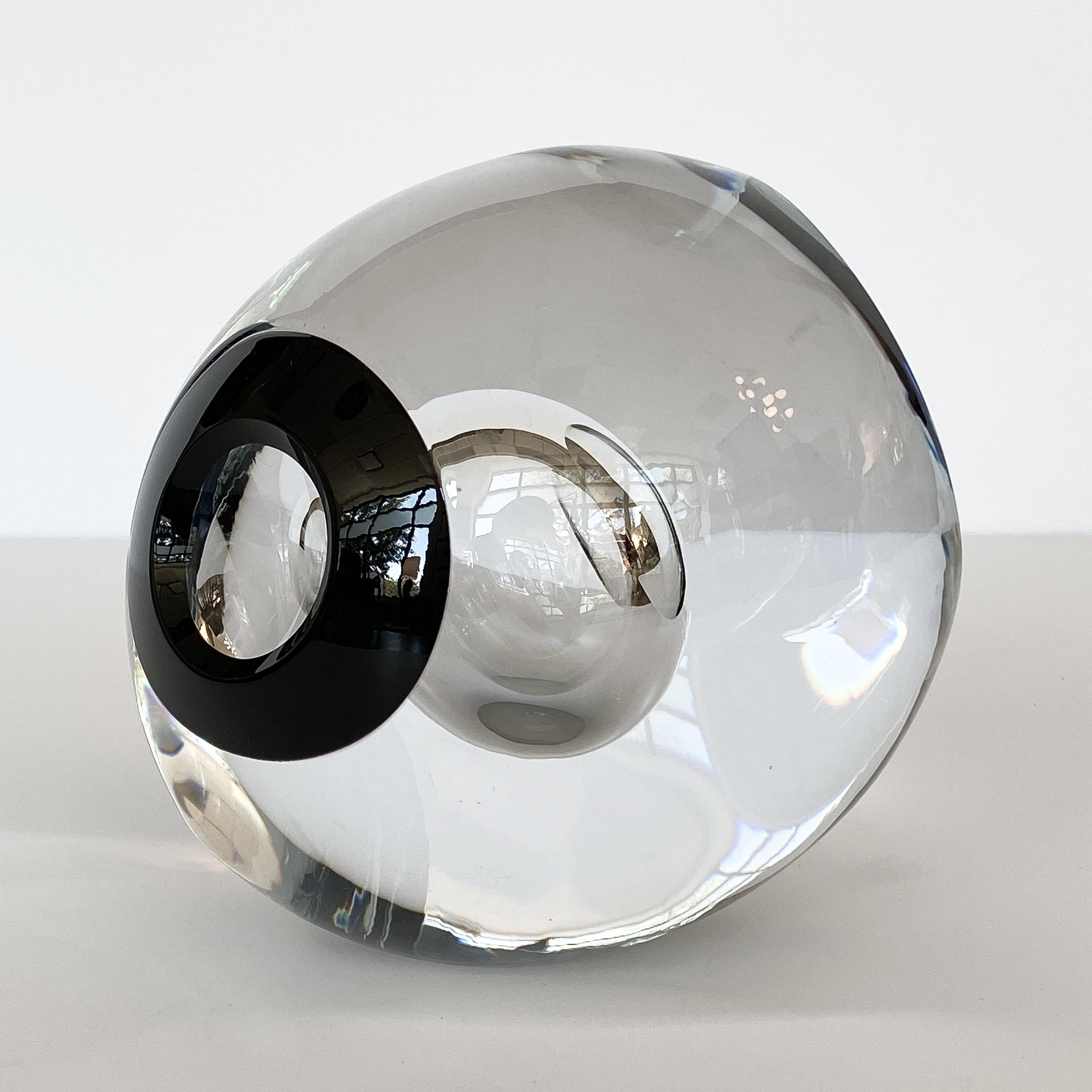 Studio Ahus Art Glass Sculpture by Lennart Nissmark 2