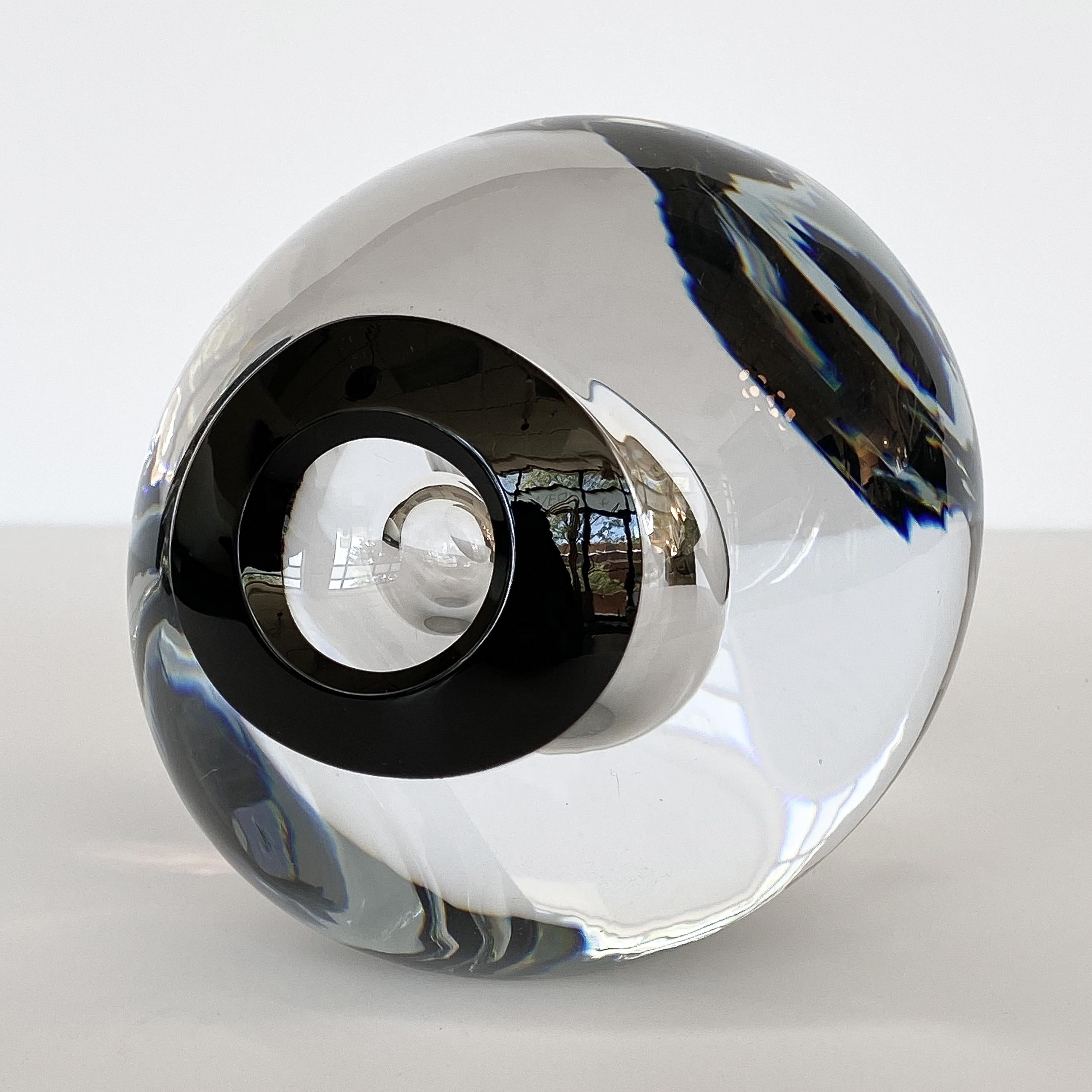 Studio Ahus Art Glass Sculpture by Lennart Nissmark 3