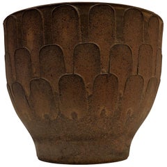 Studio Architectural Pottery Planter by David Cressey