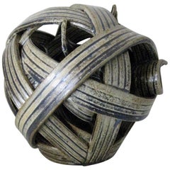 Studio Art Ikebana Ribbon Orb Vase Studio Art Ikebana Ribbon Orb Vase