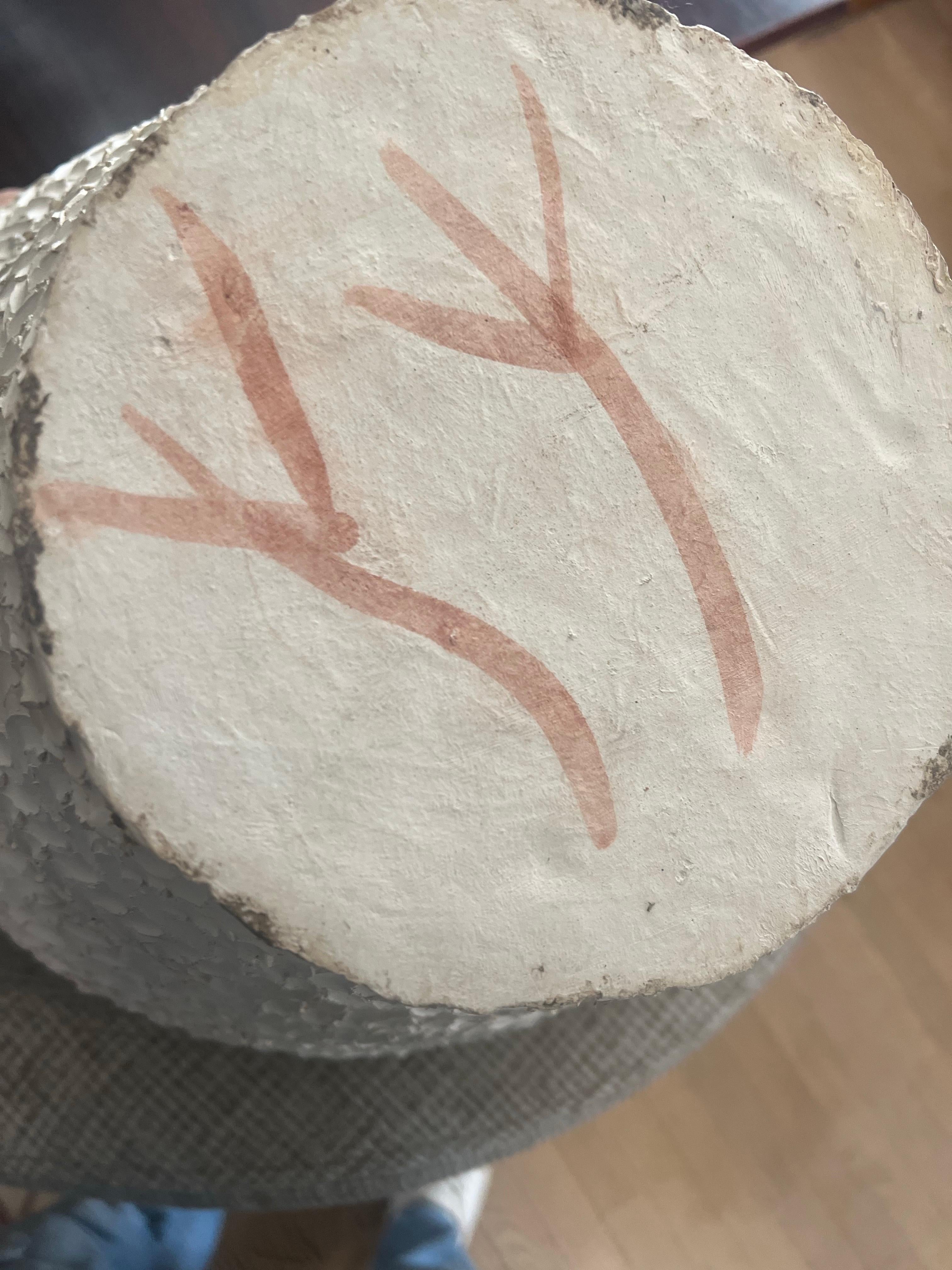 Mid-Century moderno Studio A Large White Pottery in vendita