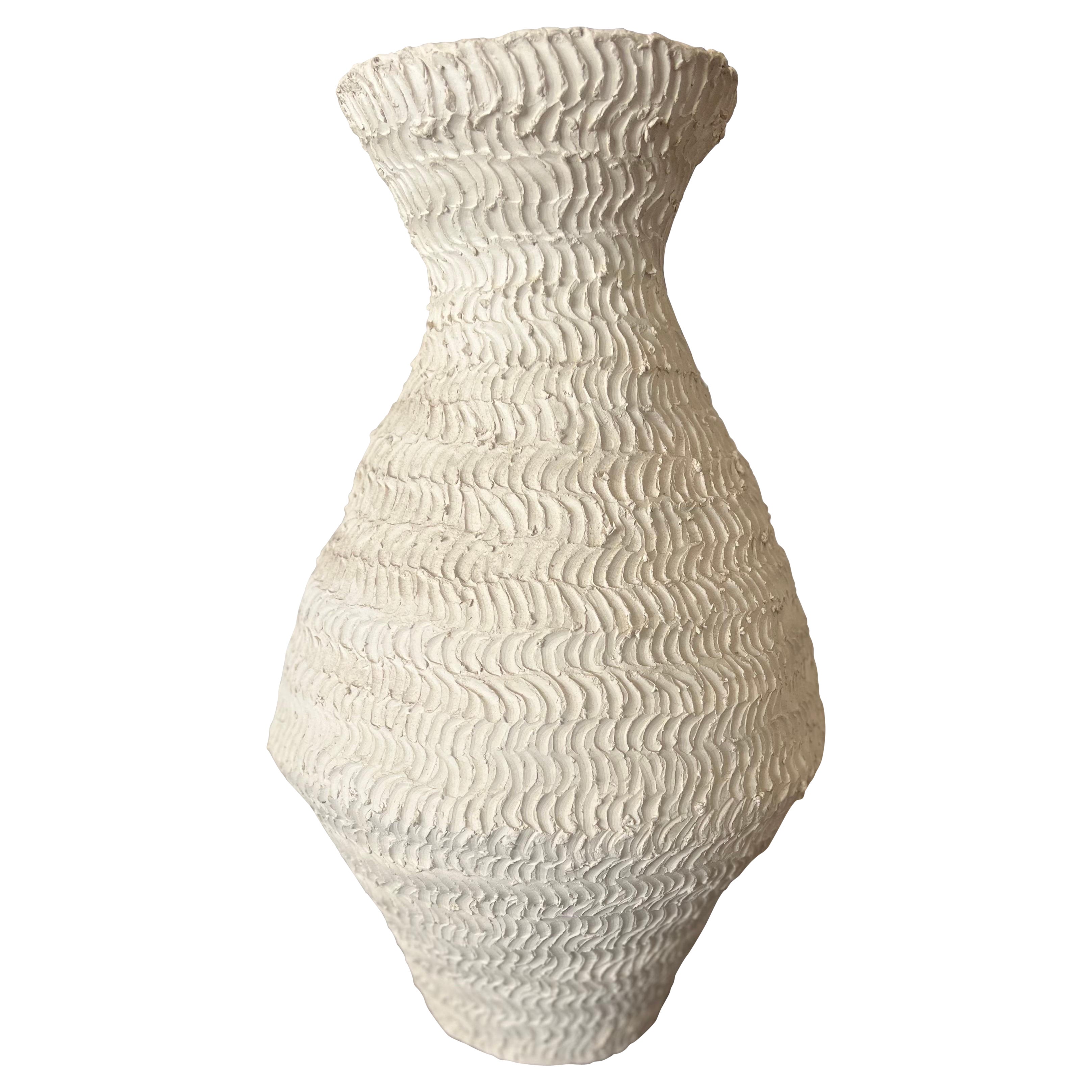 Studio Art Large White Pottery