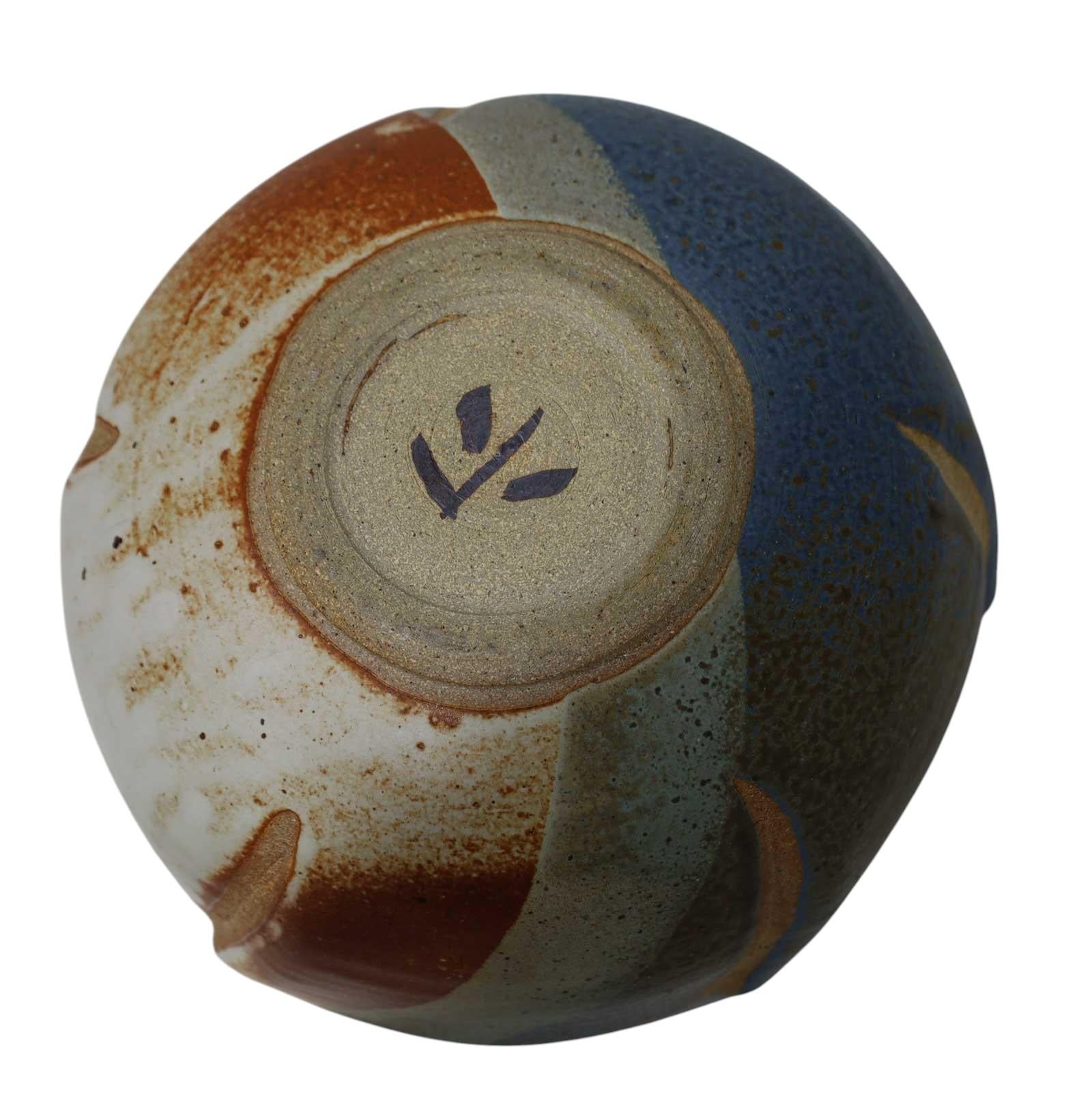 American Studio Art Pottery Bowl, Signed For Sale