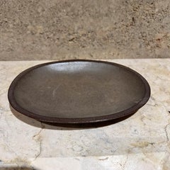 Gordon Jane Martz Marshall Studios Art Pottery Green Oval Tray