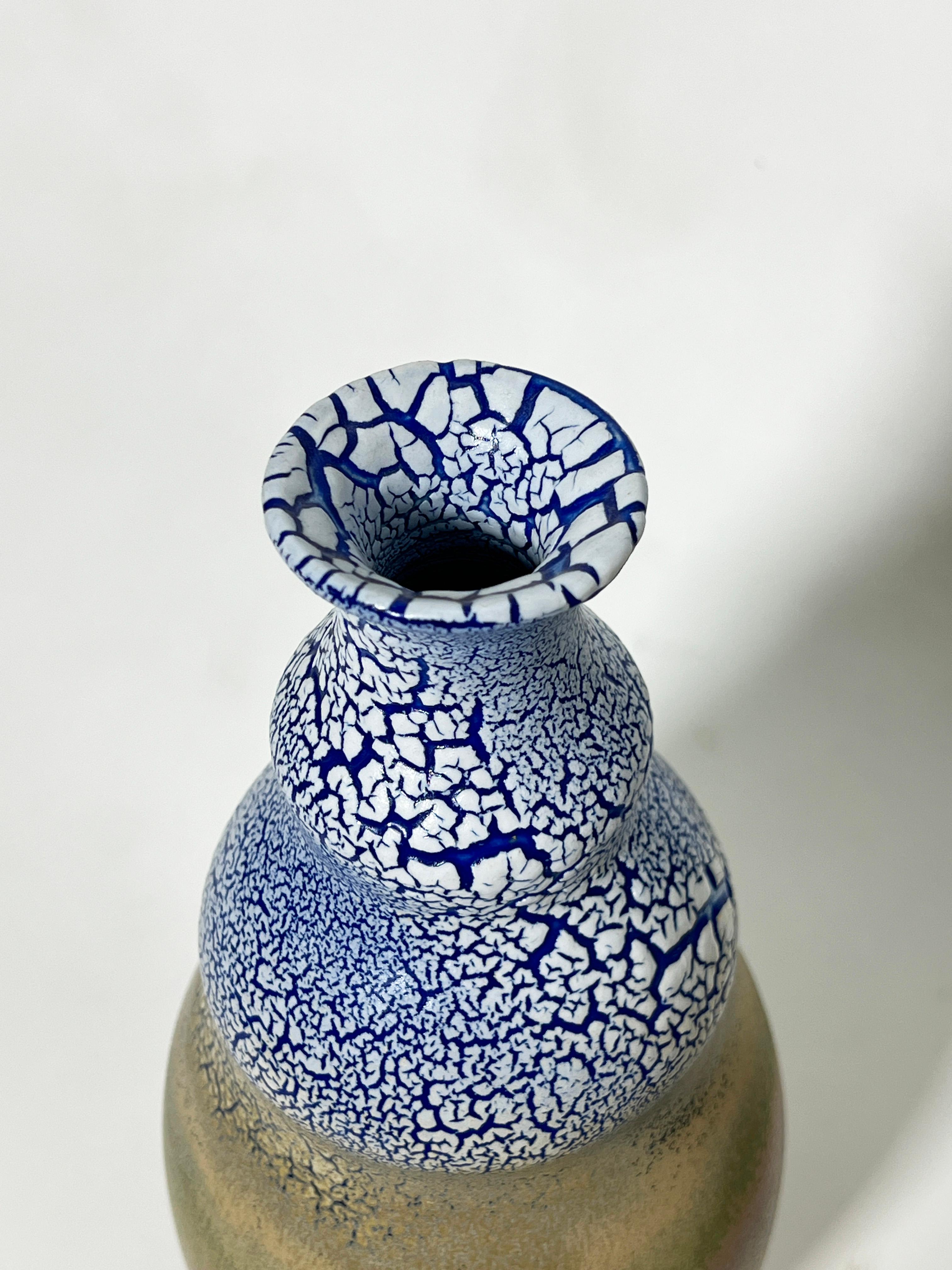 Studio-Kunstkeramik-Vase von Jay Forsythe für Oxbrook (Moderne der Mitte des Jahrhunderts) im Angebot