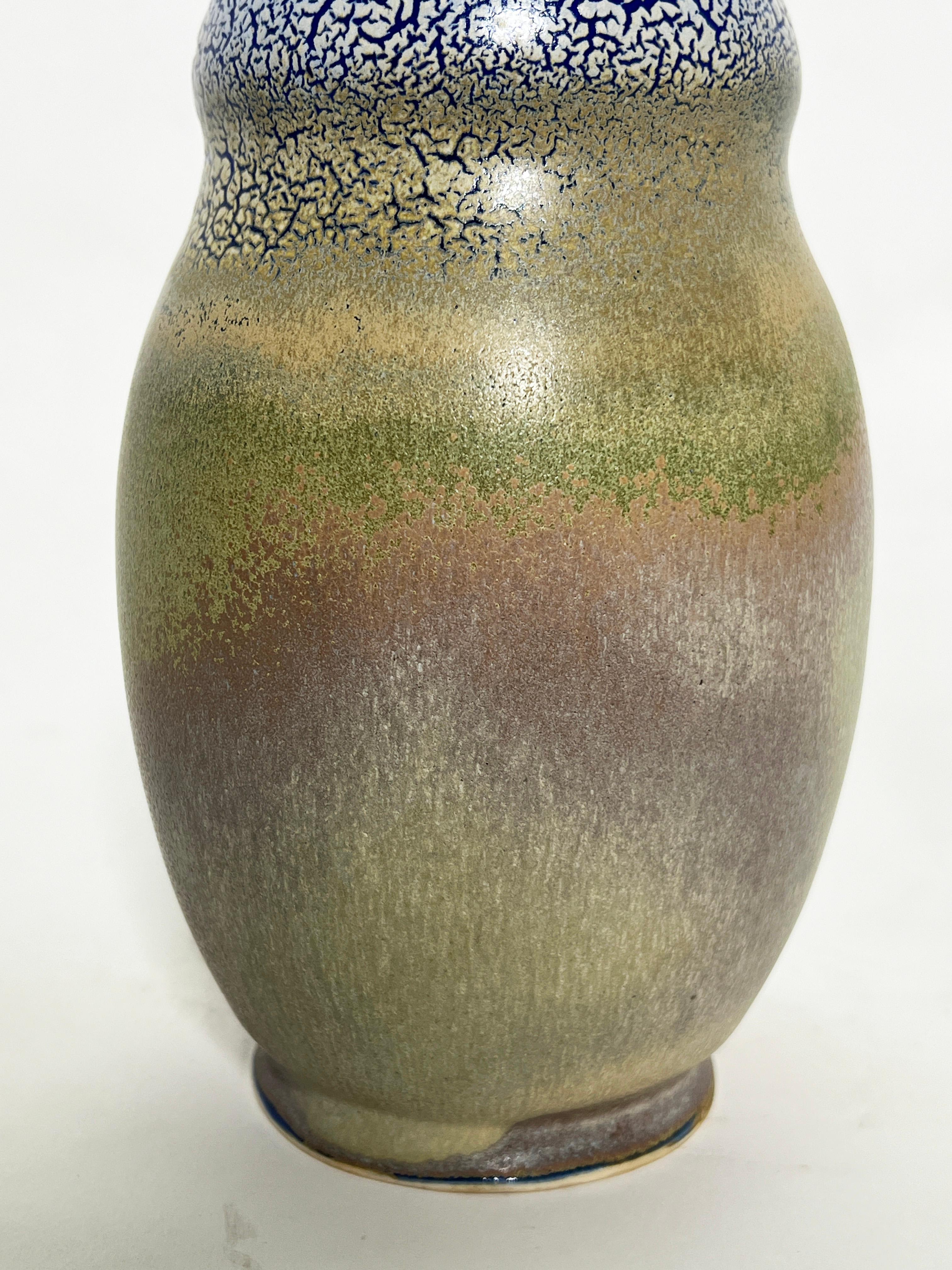 Studio-Kunstkeramik-Vase von Jay Forsythe für Oxbrook (Nordamerikanisch) im Angebot