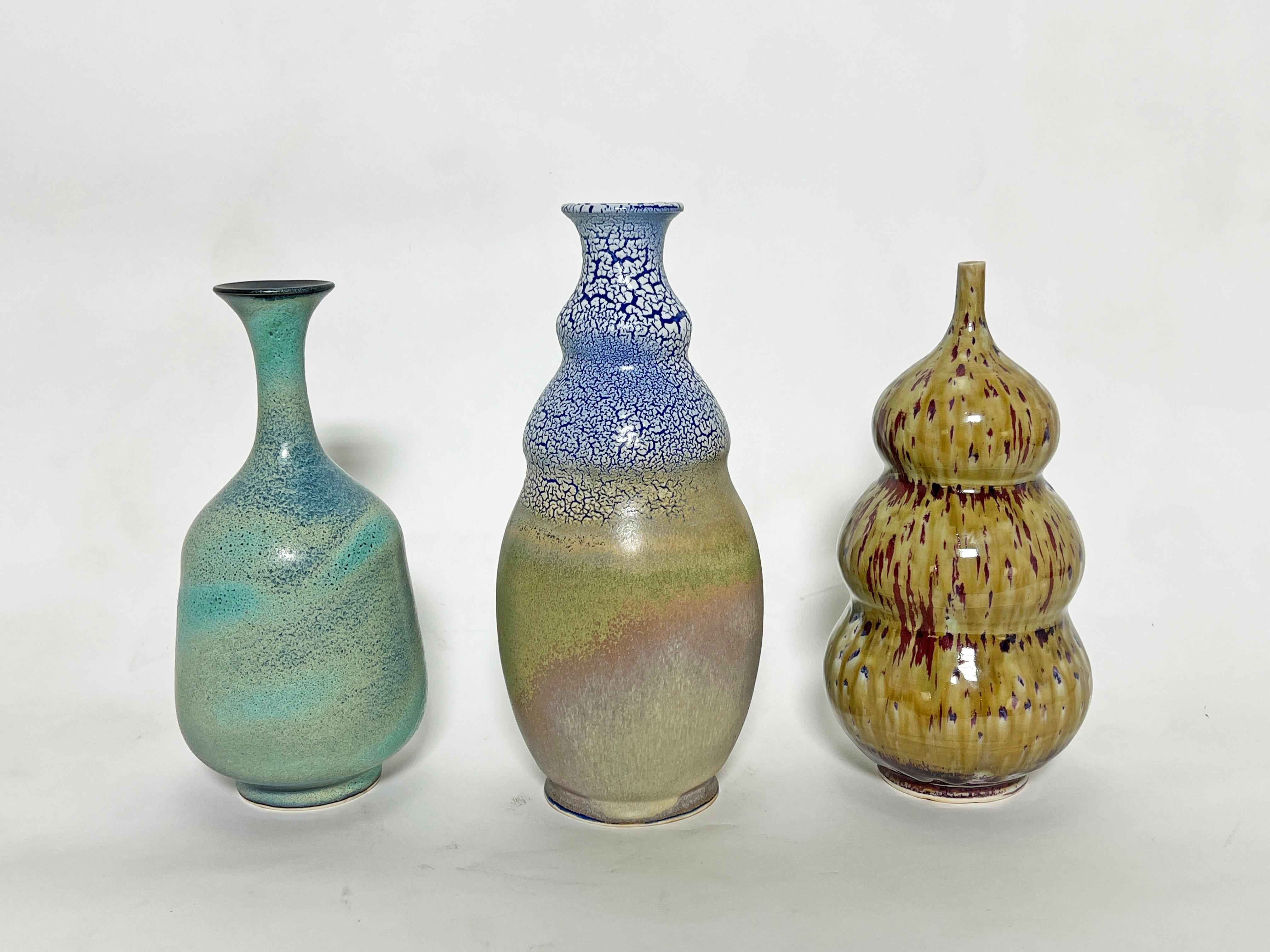 Jarrón de cerámica Studio Art de Jay Forsythe, Oxbrook Pottery Siglo XXI y contemporáneo en venta