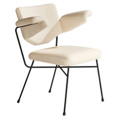 Studio BBPR, Armchair, Iron, Steel, Italy, 1950s