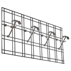 Studio BBPR 'Attribution' Coat Rack, Metal, Italy, 1950s