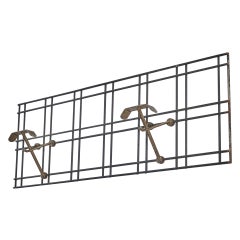 Studio BBPR Attribution, Coat Rack, Metal, Italy, 1950s