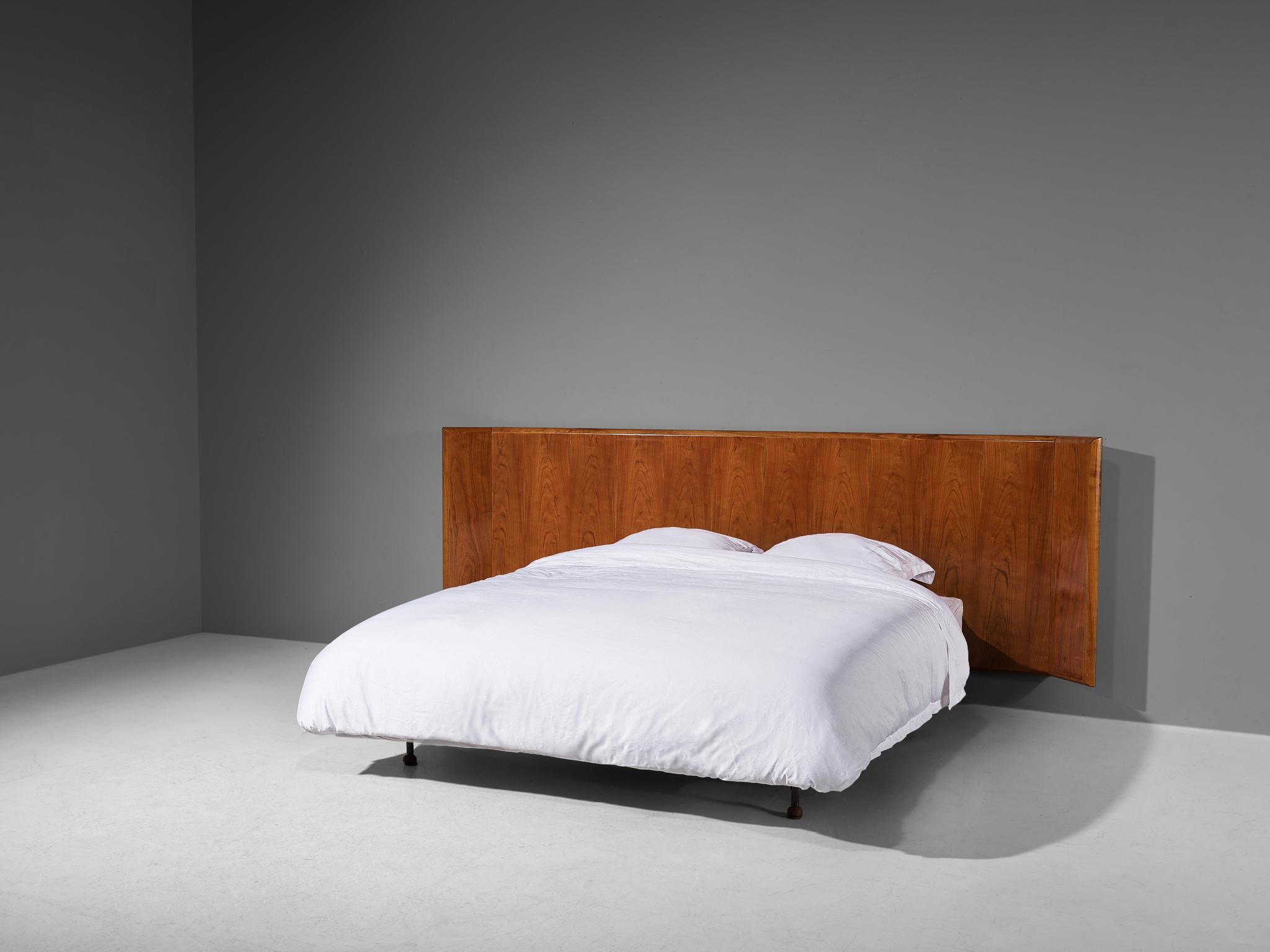 Steel Studio B.B.P.R. Double Bed in Cherry