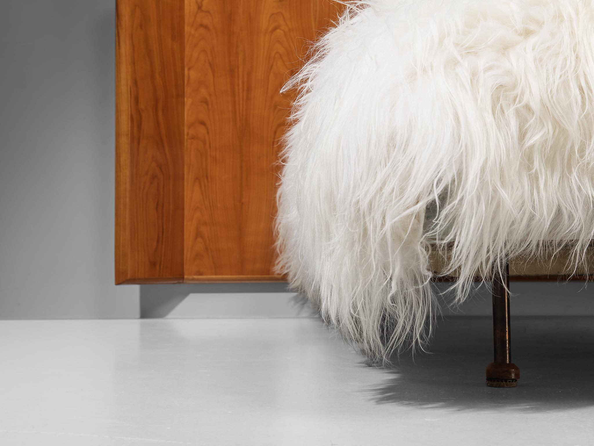 faux fur bed frame