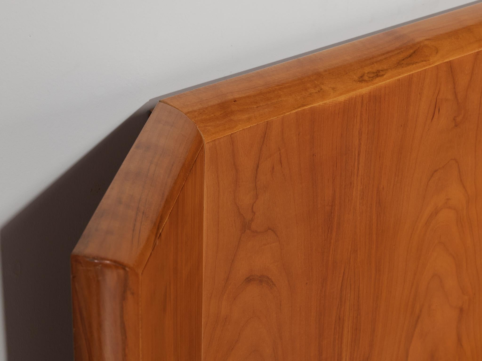 Mid-Century Modern Studio B.B.P.R. Double Bed in Cherry