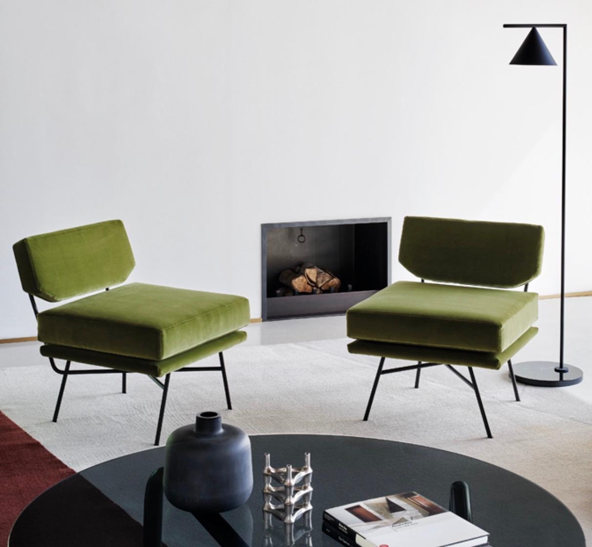 Italian Studio B.B.P.R. 'Elettra' Lounge Chair for Arflex For Sale