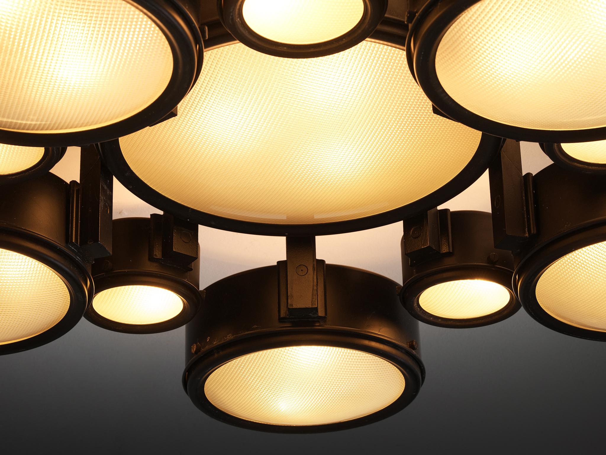 Mid-Century Modern Studio B.B.P.R. for Arteluce Ceiling Light For Sale