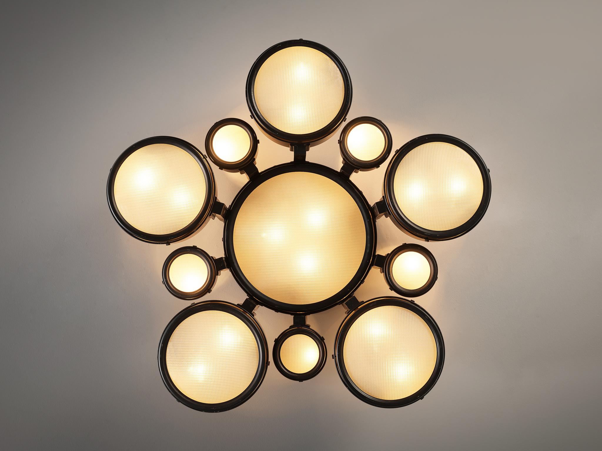 Mid-20th Century Studio B.B.P.R. for Arteluce Ceiling Light For Sale